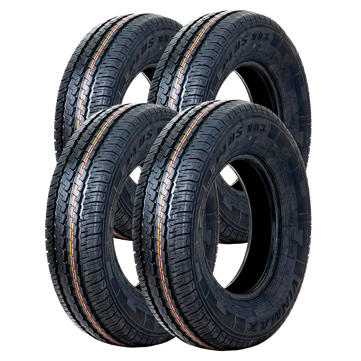 Kit de 4 Llantas LT 195 R15 106R Vinmax PLUS V03