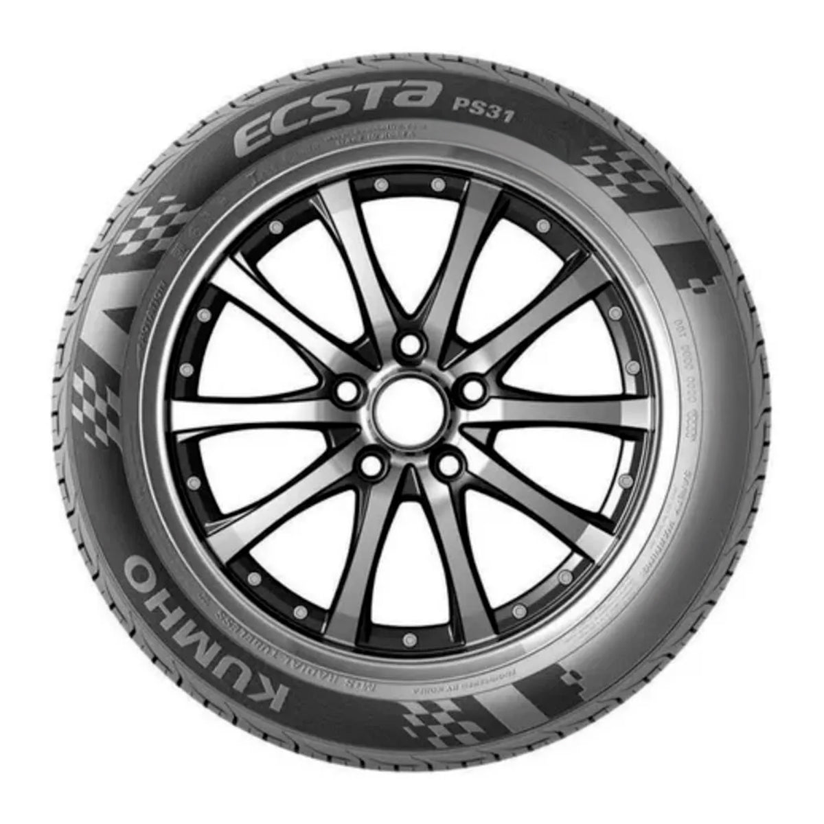 Kit de 2 Llantas P 215/45 R17 Kumho PS31