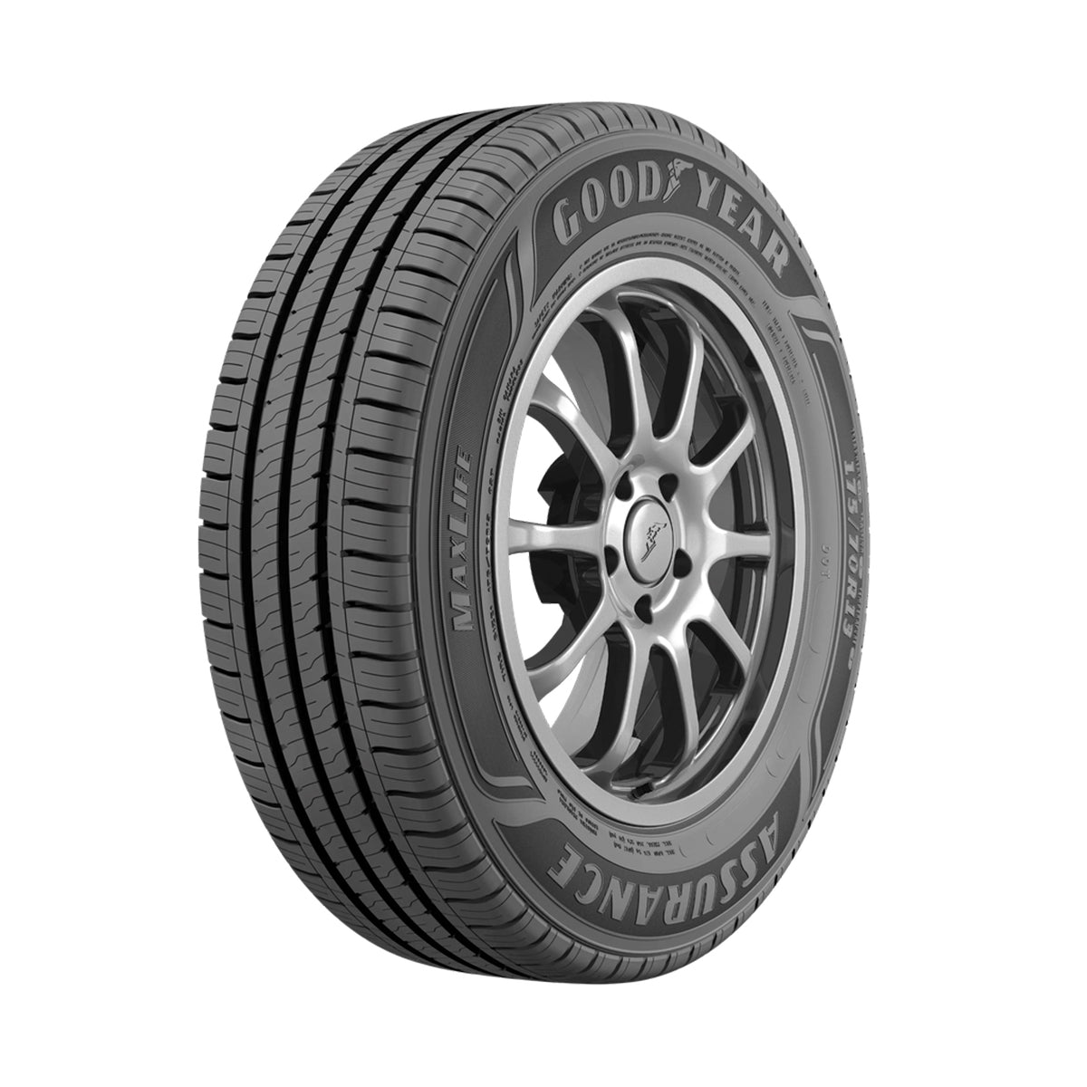 Kit de 2 Llantas P 185/65 R14 86H A A Goodyear Assurance Maxlife