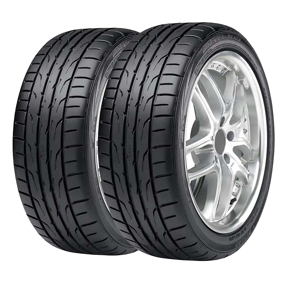 Kit de 2 Llantas P 195/55 R15 85V Dunlop Direzza Dz102