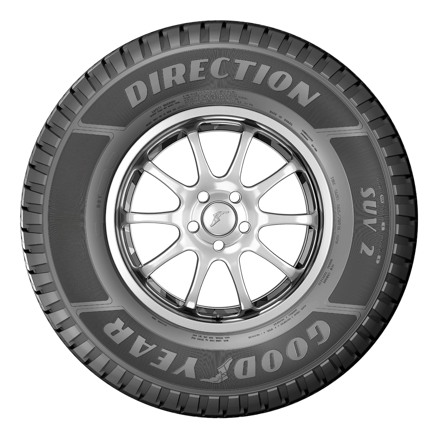 Llanta P 225/65 R17 106H Goodyear DIRECTION SUV 2