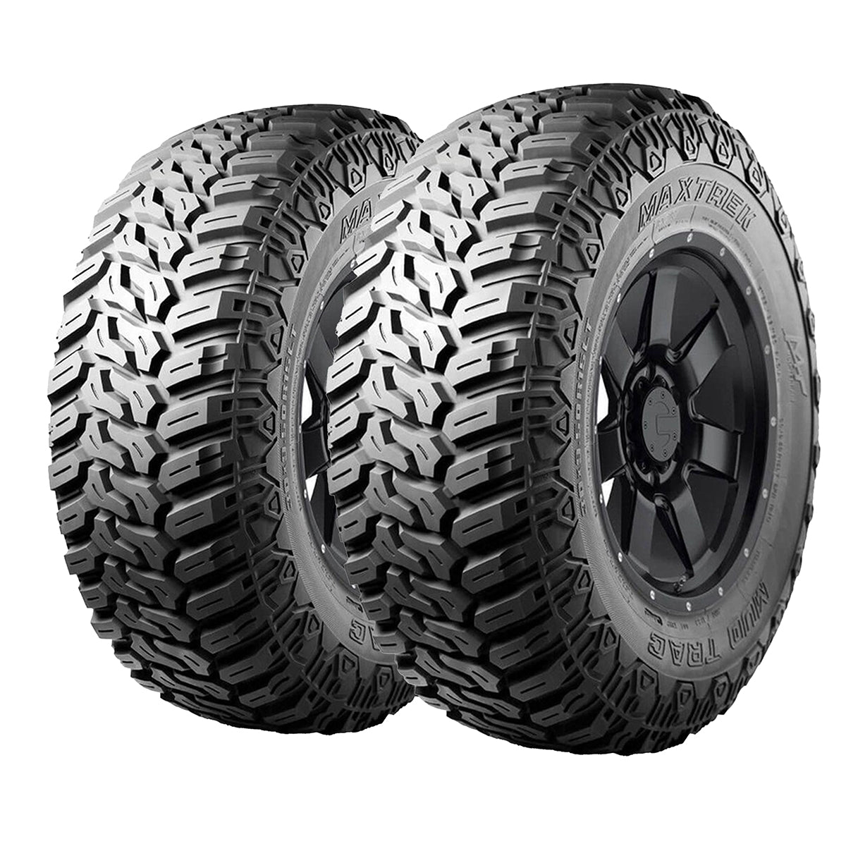 Kit de 2 llantas LT 235/75 R15 104Q Maxtrek Mud Trac