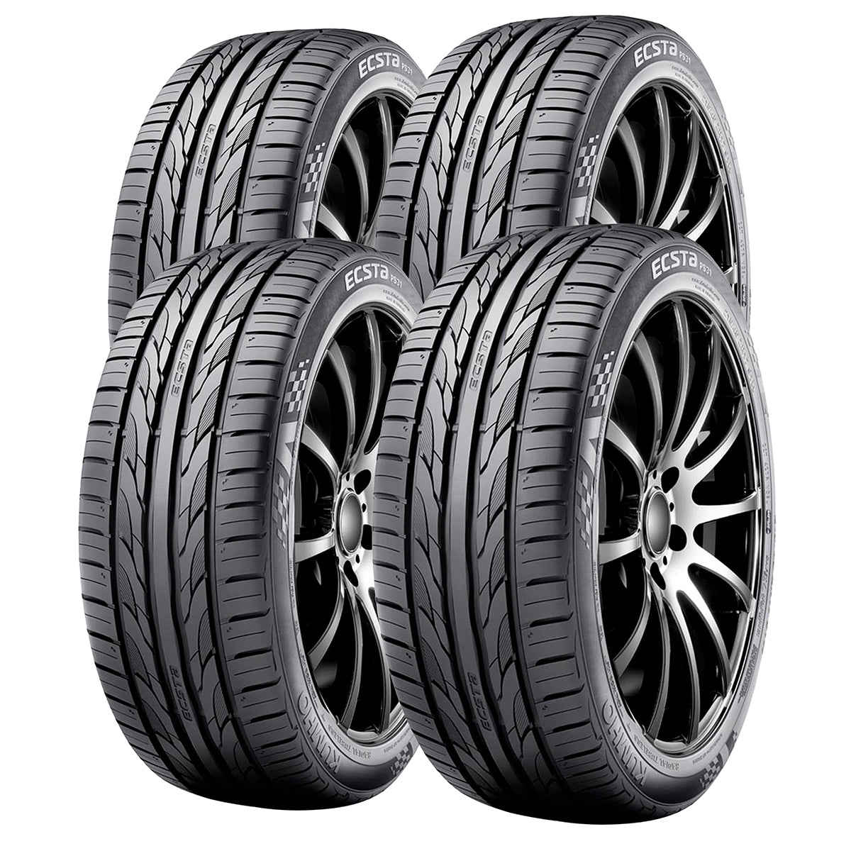 Kit de 4 Llantas P 205/40 R17 Kumho Ps31