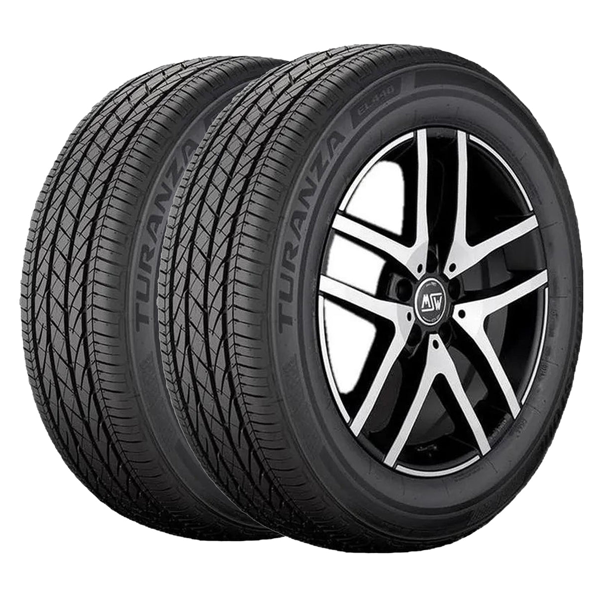 Kit de 2 Llantas P 215/45 R18 89V Bridgestone Turanza El440