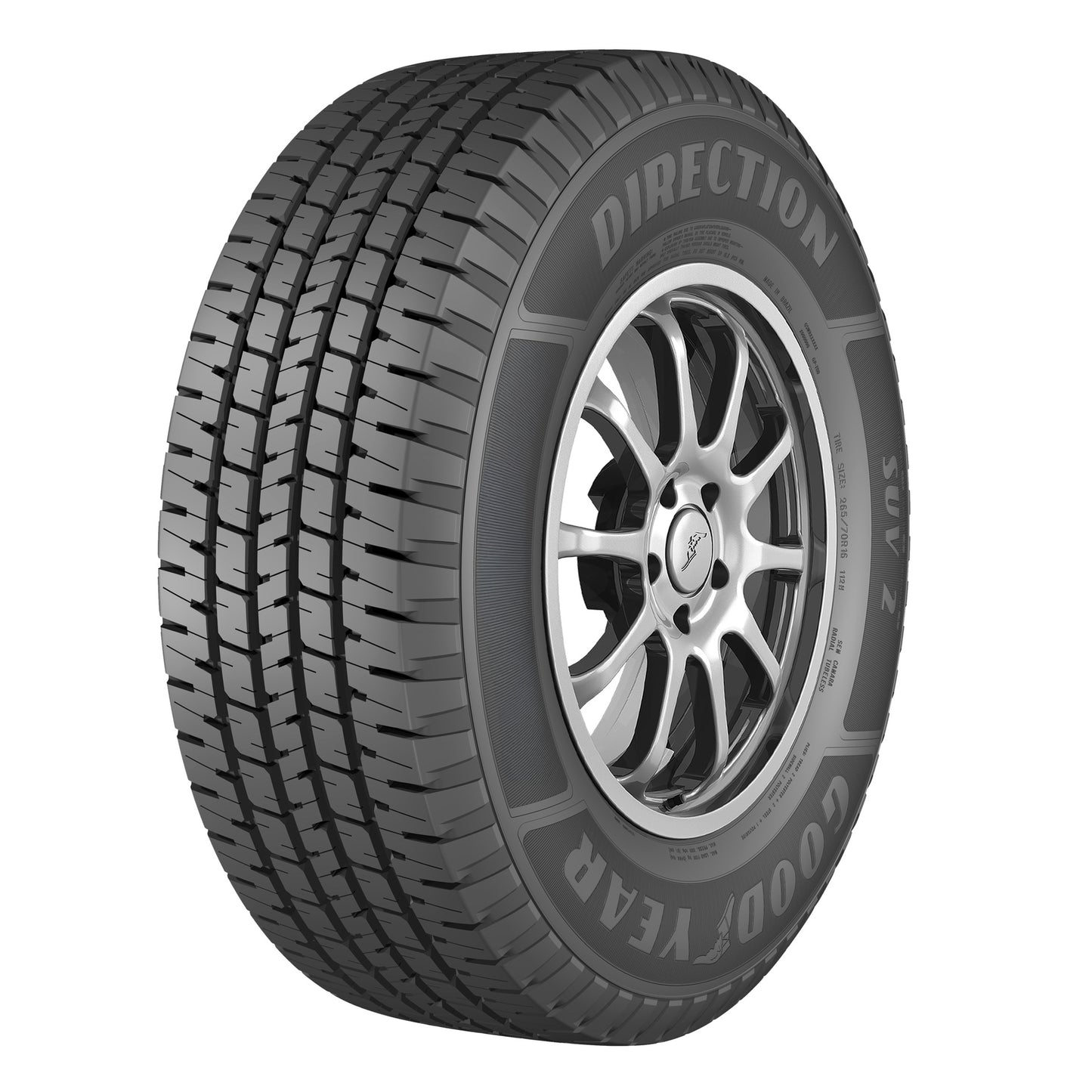 Kit de 2 Llantas P 225/65 R17 106H Goodyear DIRECTION SUV 2