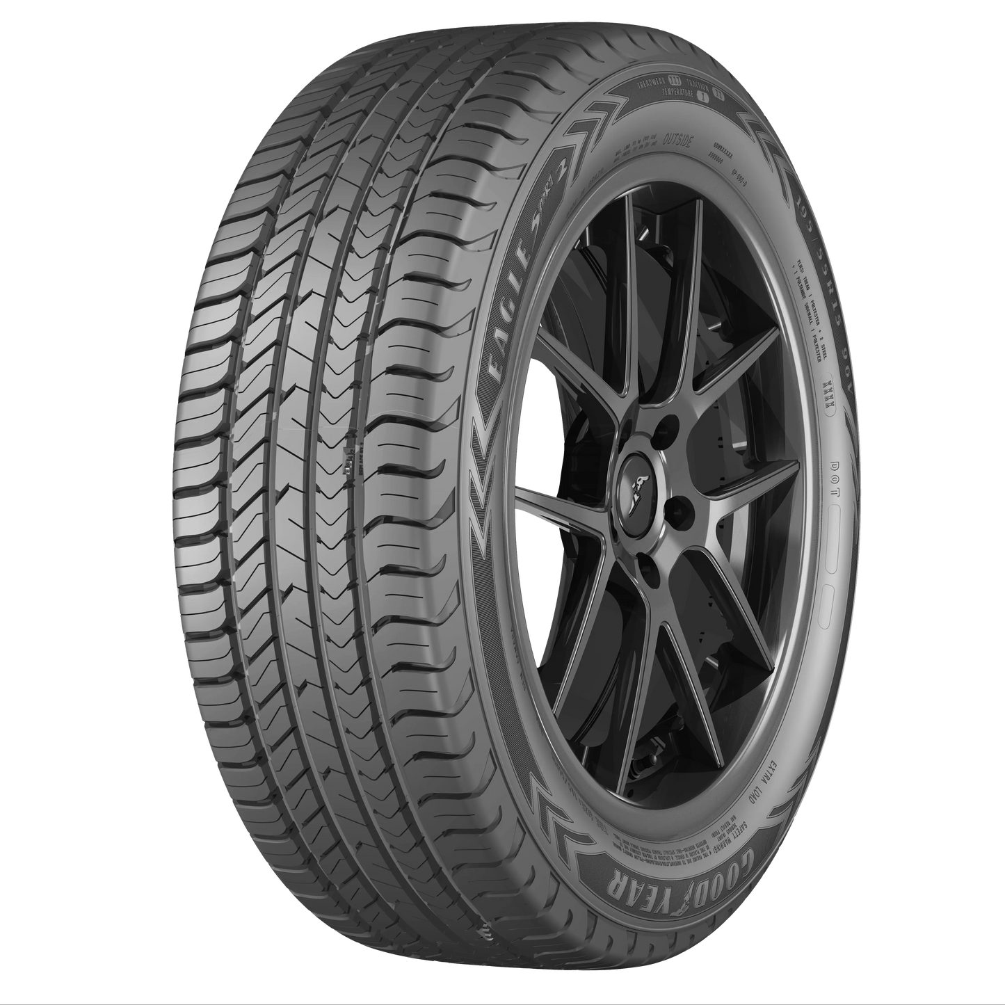 Llanta P 195/55 R16 91V A A Goodyear Eagle Sport 2