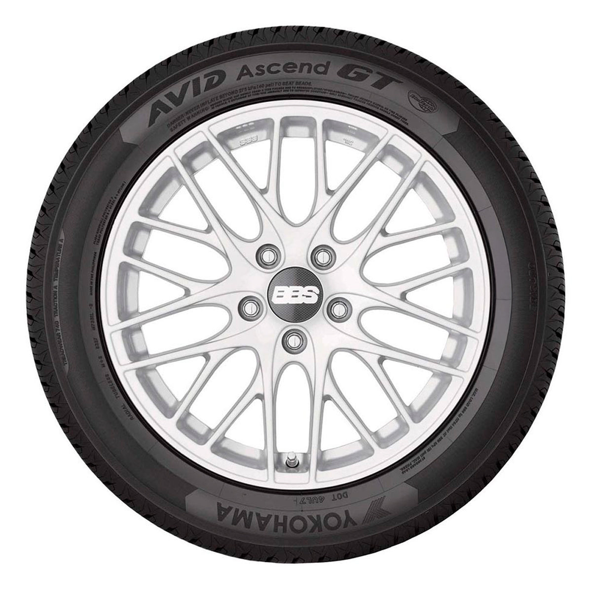 Llanta P 255/45 R19 100V Yokohama AVID ASCEND GT S327
