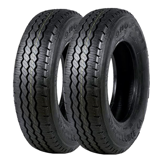 Kit de 2 Llantas LT 195 R15 106R Firestone Transforce Cv