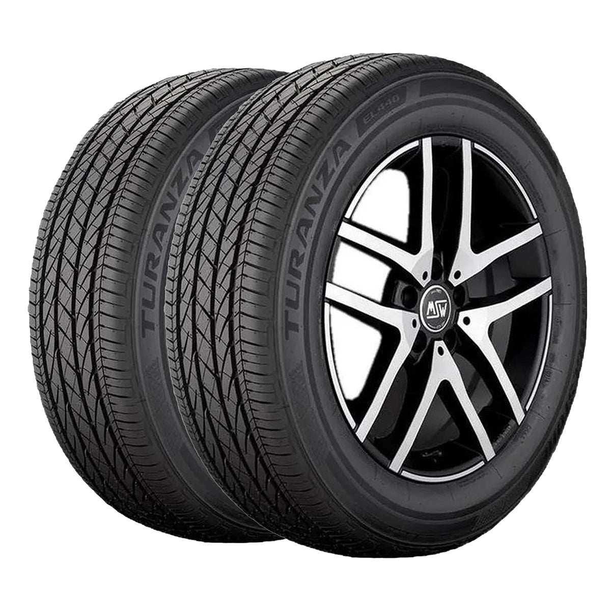 Kit de 2 Llantas P 215/65 R16 98H A A Bridgestone Turanza El 440