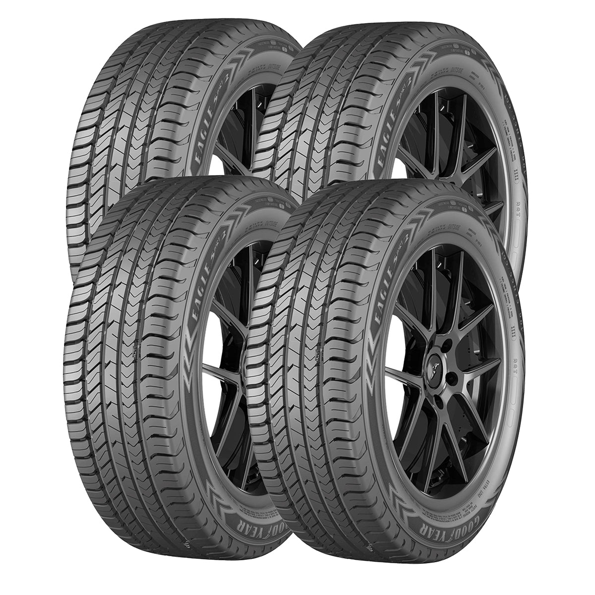 Kit de 4 Llantas P 205/55 R16 91V Goodyear Eagle Sport 2