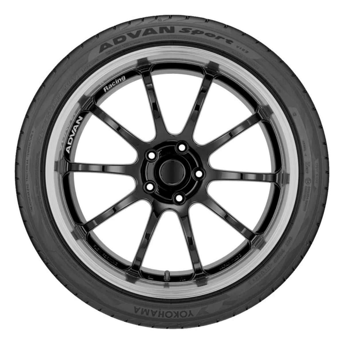 Llanta P 235/55 R19 101V A A Yokohama ADVAN SPORT V105T