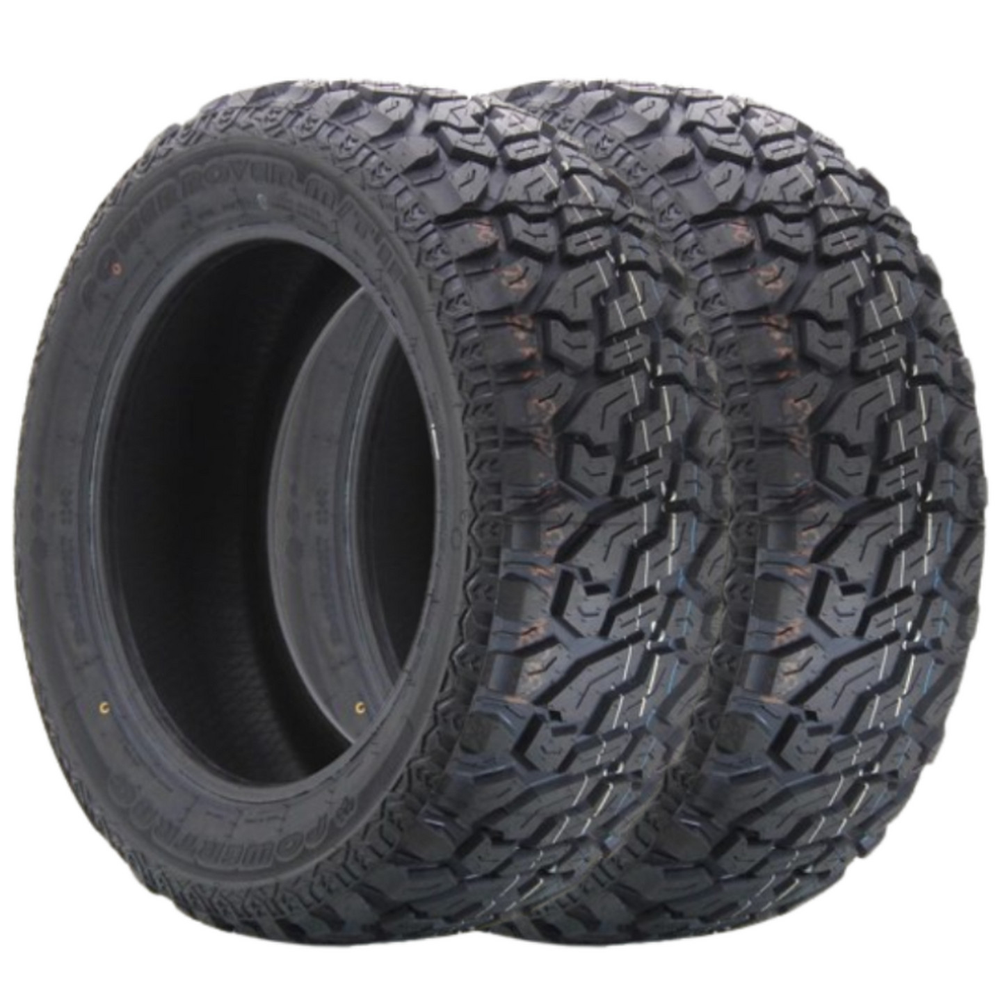 Kit de 2 Llantas LT 31x10.5 R15 109Q A A Powertrac Powerrover Mt
