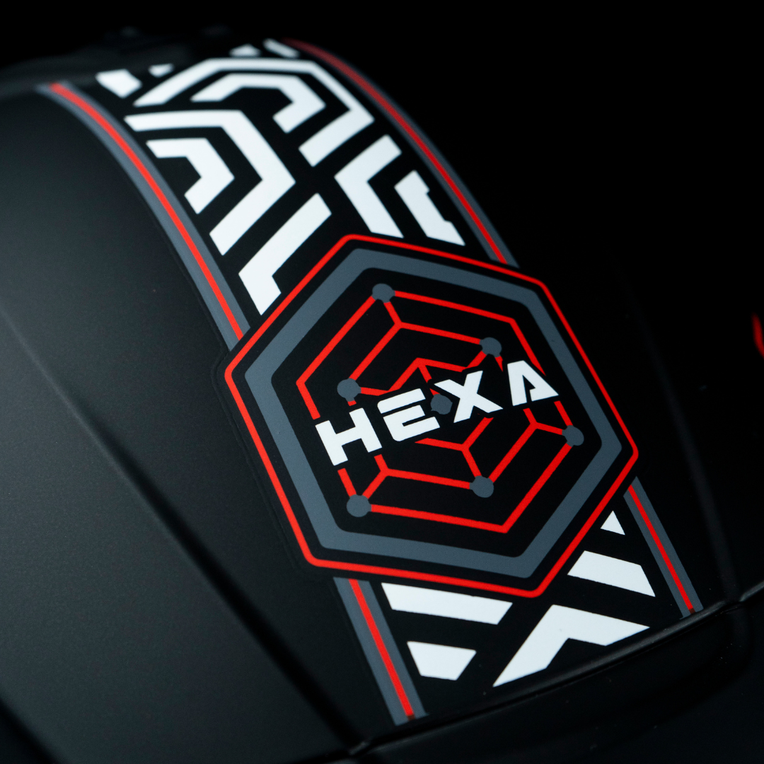 CASCO INTEGRAL FRANKIE HEXA ROJO XL