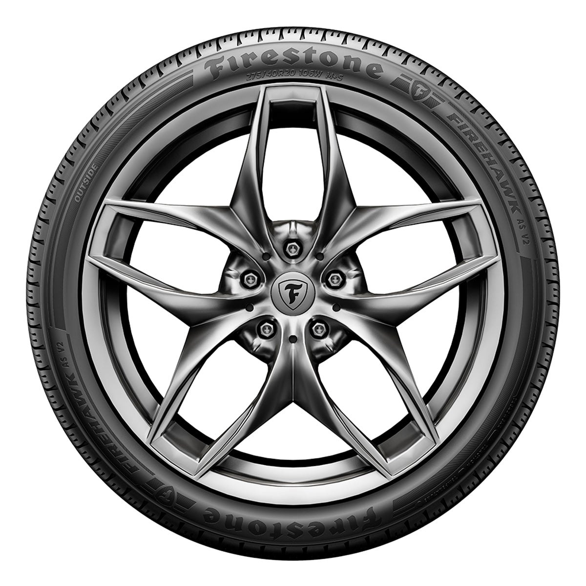 Kit de 2 Llantas P 225/45 R17 94 W A A Firestone FIREHAWK AS V2