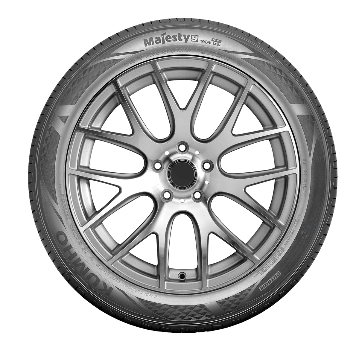 Llanta P 245/45 ZR20 103W Kumho Majesty Solus TA91 XL