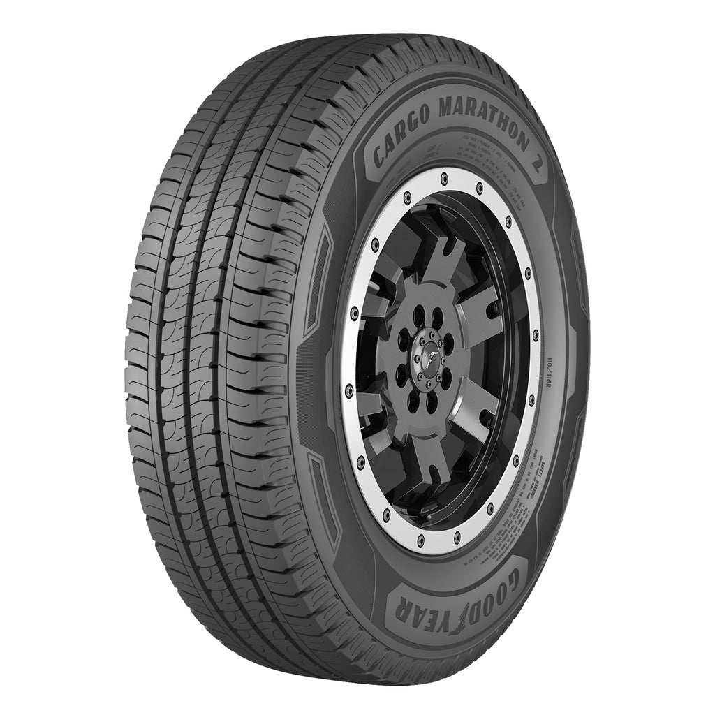 Kit de 2 Llantas LT 205/75 R16 113Q A A Goodyear CARGO MARATHON 2