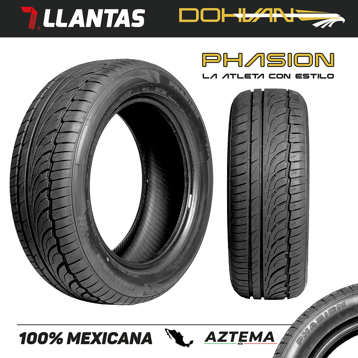 Llanta XL 225/45 ZR19 96W Dohvan PHASION