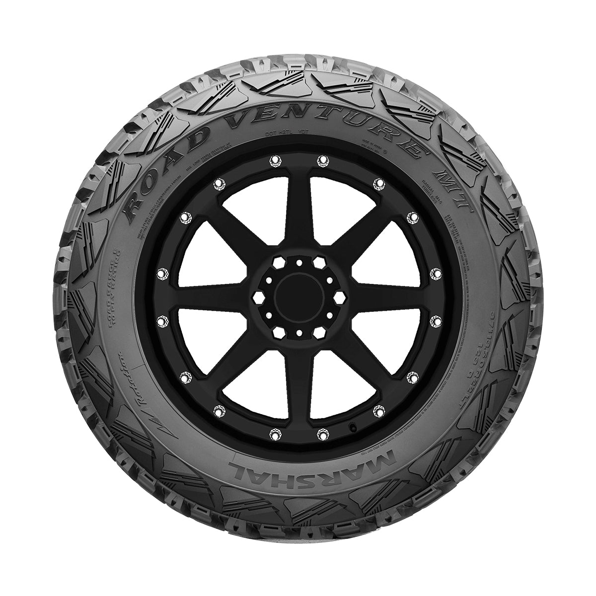 Kit de 4 Llantas LT 33x12.5 R18 118 Q A A Marshal KL71 MT