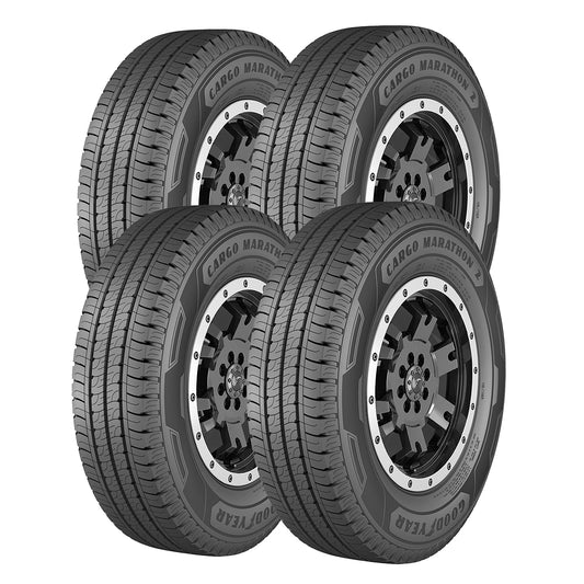 Kit de 4 Llantas P 195 R15 Goodyear CARGO MARATHON 2