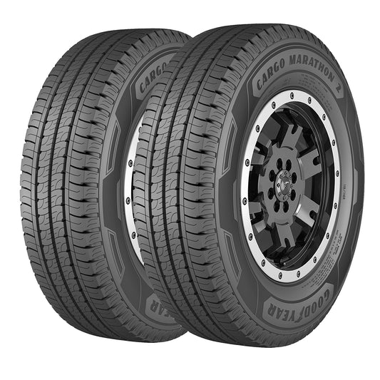 Kit de 2 Llantas LT 205/75 R16 113Q A A Goodyear CARGO MARATHON 2
