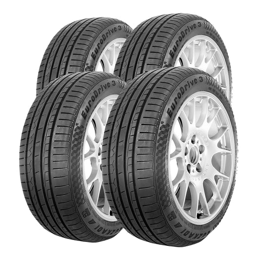 Kit de 4 Llantas P 185/60 R15 84T Euzkadi EURODRIVE 3
